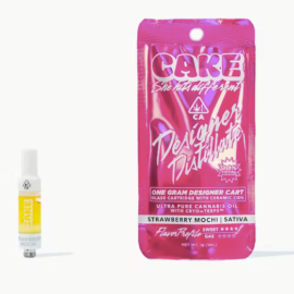 Strawberry Mochi Cake Cart